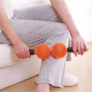 롤러 마사지기 고슴도치 경추 마사지볼 근육이완 트윈 스파이키