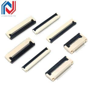 10Pcs FPC FFC 커넥터 0.5mm 1.0mm AWM 20624 80C 60V VW-1 플랫 케이블 PCB 4/5/6/7/8/10/12/14/16/18/20