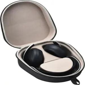 플레이스테이션 펄스 엘리트 무선 헤드셋용 Hzycwone 여행용 케이스 PS5 케이블 어댑터 액세서리용 휴대용