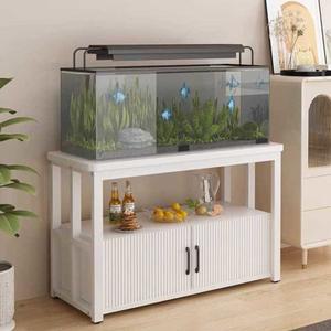 어항 선반 축양장 받침대 1 흰색 수조 광폭 프레임 55x35x70cm 캐비닛 3자 2자 선반