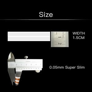 FrankEver-23 AWG 플랫 케이블 OFC 스피커 오디오 LED 2 코어 구리 도체 벽 전원 연장 코드