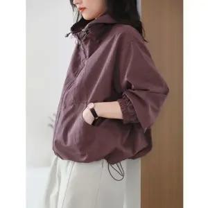 밴널스샵 여사친 면 가을 캐주얼 슬림핏 바람막이 후드 잠바 야상 코트 트렌치코트 HO3