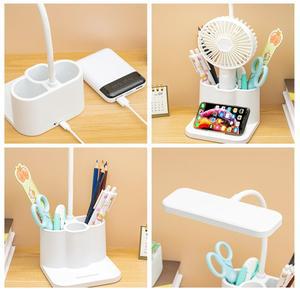 USB 학습 기숙사 LED 책상 램프 눈 보호 대학생 책 독서 야간 조명 침실 머리맡 테이블