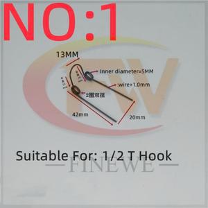 2PCS 크레인 후크 안전 액세서리 안티 디커플링 장치 버클 스틸 이중 비틀림 스프링