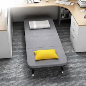 접이식침대 사무실 이동식 접는 공간활용 간이침대 (170x60)슬림