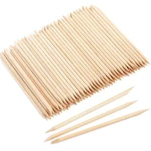 손톱용 EWVSS 600개 4.5인치 오렌지 스틱 양면 다용도 나무 큐티클 푸셔 매니큐어 페디큐어 도구 또는 얼굴