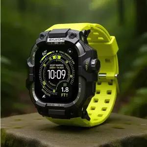 호환   워치 울트라 3 2 밴드 49mm 46mm 45mm 44mm 전술 팔찌 커버 메탈 케이스 스트랩 iwatch 11 10 9 8 7