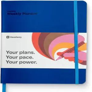 헤드웨이 2026 플래너 여성용 3개월 가죽 소프트 커버 캘린더 8.2인치 x 6.5인치 북마크가 있는 의제 및 할
