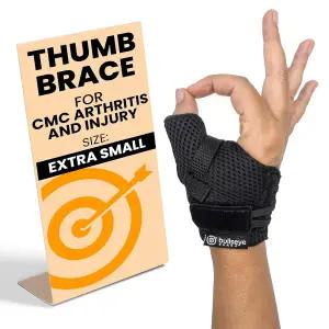 불시 엄지 브레이스 ？ CMC 관절을 안정시켜 관절염 및 부상으로 인한 지지 스트랩으로 조절 가능한 핏