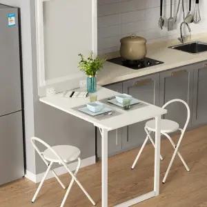 접이식 벽걸이 식탁 확장 90x60cm 원룸 선반 벽테이블 겸 책상