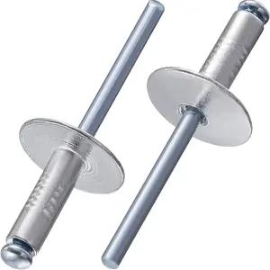 웬실론150개 3/16 * 1/2인치 대형 캡 오픈 엔드 알루미늄 블라인드 리벳 5 13개