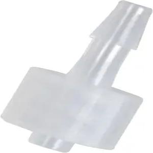 MEOTOT 20pcs 루어바브 어댑터 남성 루어 잠금 링 1/8인치 호스 바브 나사 퀵 커넥터 플러그 3.2mm 실험실