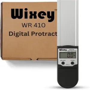 Wixey 8 디지털 각도기 - 테이블 톱용 마그네틱 모서리가 있는 내구성 각도 측정 도구 목공 및 건설을 위한