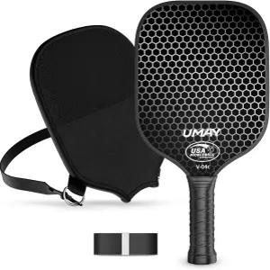 USAPA 승인 토너먼트 등급 피클볼 패들 정밀 제어 향상된 스핀 및 파워를 위한 16mm PP 허니콤 코어가