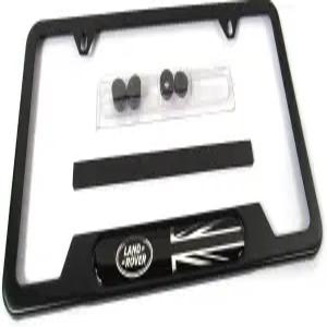 랜드로버 정품 레인지로버 번호판 프레임 매트 블랙