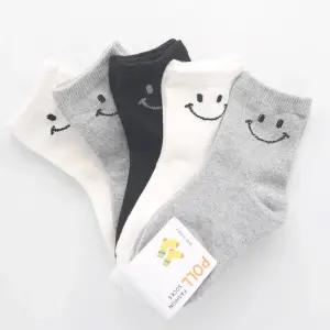 아동양말 중목 웃음 5켤레랜덤 여아양말 겨울바지 키즈