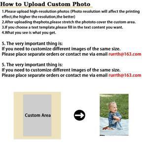 결혼식 애완 동물 생일에 적합한 맞춤형 캔버스 인쇄 개인화 된 사진 포스터