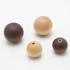 자연 단단한 나무 캐비닛 핸들 북유럽 주방 서랍은 호두 내구성 라운드 손잡이 가구 당깁니다