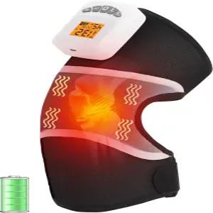 를 위한 온열 기능이 있는 5000mAh 배터리 무릎 마사지기 104개의 °F140 °F 및 무선 2in1 패드 랩