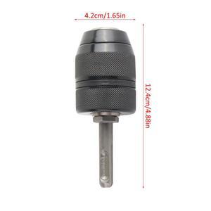 SDS 어댑터 액세서리가 포함된 2-13mm 용량 금속 열쇠가 없는 선반 드릴 척 변환기