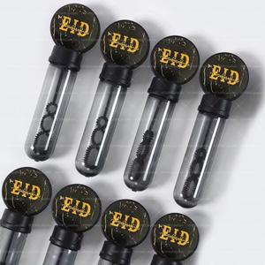 EID 무바라크 버블 완드 비누병 튜브 라마단 장식 홈 카림 파티 이드 선물, 거품 물은 포함되어 있지 않습