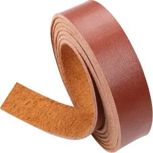 피청 가죽 스트립 72인치 길이폭 1인치 트랙션 로프 여성 벨트 자동차 열쇠고리에 매우 적합합니다