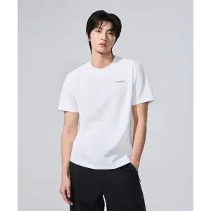 디스커버리 DISCOVERY EXPEDITION 남성 에버딘 스몰로고 반팔티셔츠 (WHITE) DMRS63063-WHS 390237