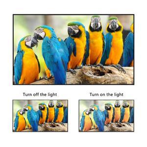 간편한 16:9 안티라이트 스크린 휴대용 3D 고화질 프로젝션 투잉어 H6/Q10 프로젝터에 적합 다양한 크기