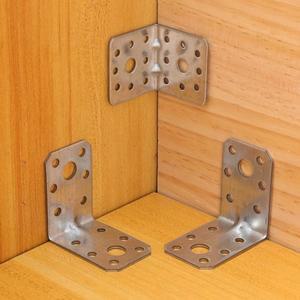 L자형 코너 브래킷 헤비 듀티 스테인리스 스틸 레이어 보드 고정 커넥터 직각 선반 조인트 패스너 하드웨