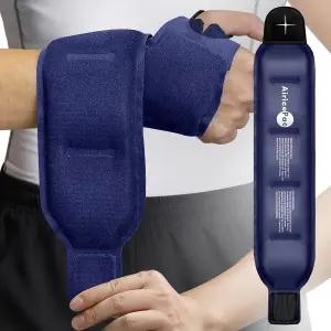 손목 터널 용 얼음 팩 랩 손 에 재사용 가능한 젤 아킬레스건염에 사용 냉찜질 보조기 건막염에 가능