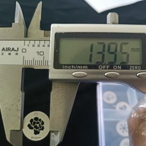 무대 이동 헤드 램프 시리즈의 GOBO 패턴, 외경 14mm. 창의적인 조명, 스테인레스 스틸 컷아웃 다이어그램