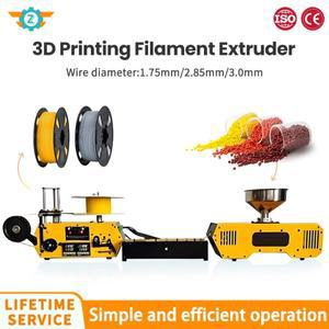 HT400 데스크탑 압출기 3D 프린팅 필라멘트 제조기 자동 와이어 직경 1.75mm 3mm (PLA, PETG, ABS, PC, PP