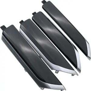 쉐보레 실버라도 및 GMC 시에라 크루 캡 트럭 도어 부품 액세서리와 호환되는 내부 패널 트림 몰딩 키트