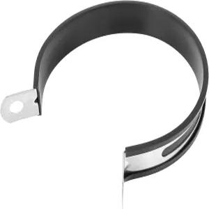 F FIRE CYCLE 100mm 3.94인치 오토바이 배기 밴드 조인트 클램프 머플러 파이프 스테인리스 스틸 실버 톤