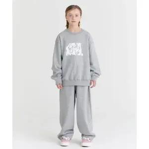 매장판매전용 OCELOT JUNIOR F12 특양면 트위스터 필 맨투맨 셋업 (그레이)