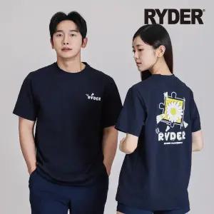 라이더 2026RC-6 남성 여성 배드민턴 티셔츠 반팔 오버핏