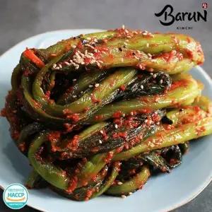 참바른김치 프리미엄 국내산 갓김치 6kg / 바른재료 바른위생