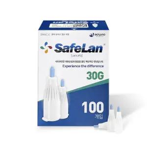 세이프란 일회용 안전란셋 채혈침 30G 사혈침 10박스(100개입)