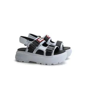 매장정품 [브랜드명] 헌터 HUNTER [WOMEN] 시티 레블 레더 버클 샌들 - 페스티스카이블랙 UFD3109LEAFSL 12