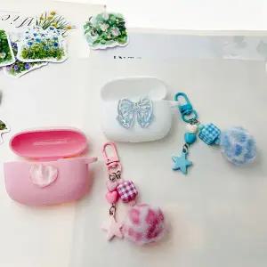 베이스어스 WM01 / WM02 02 케이스용 커버키체인 포함 베이스어스 WM02 케이스용 실리콘 이어폰 커버