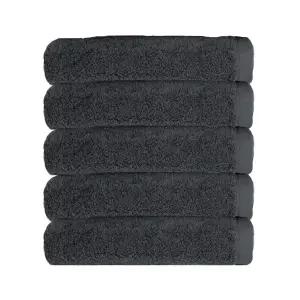 아트미즈 호텔타올 시그니처 소프트 40수 코마사 200g 딥 그레이 10장