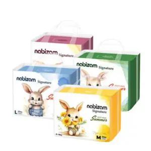 나비잠 기저귀 썸머팬티 여름 시그니처 사이즈 8팩 MNS