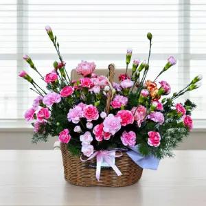 이지플라워 꽃바구니 오래오래건강하세요 생일 축하 배달 선물 꽃배달