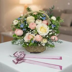 이지플라워 꽃바구니 오빠만믿어 생일 축하 배달 선물 꽃배달