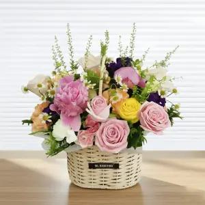 이지플라워 꽃바구니 감사의선물 생일 축하 꽃선물 사랑고백 꽃배달