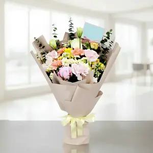 이지플라워 꽃다발 미스터플라워 생일선물 사랑고백 축하 꽃선물 꽃배달