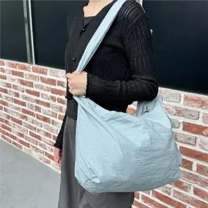 [룽스]캐주얼 나일론 가벼운 숄더백 베이직 TC2