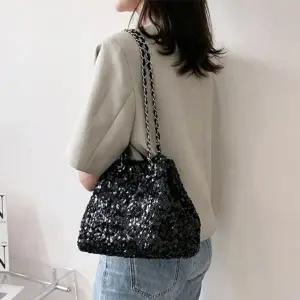 [룽스]크로스백 여름 스팽글숄더백 비즈 가방