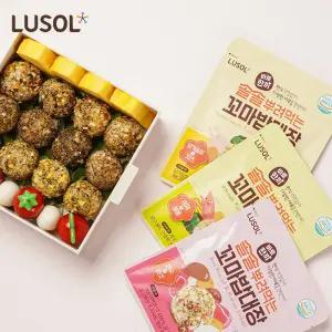 [루솔] 아기 후리가케 뿌려먹는 꼬마밥대장/김자반 주먹밥 4팩+4팩