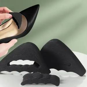 [룽스]세트 앞코 신발 사이즈 쿠션 패드 블랙 10